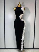 Women Sexy O Neck Flower Cut Out Maxi Long Bodycon Bandage Dress 2025 Celebrity Elegant Evening Club Party Birthday Dress